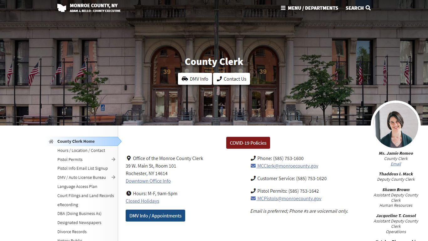 Monroe County, NY - Monroe County Clerk